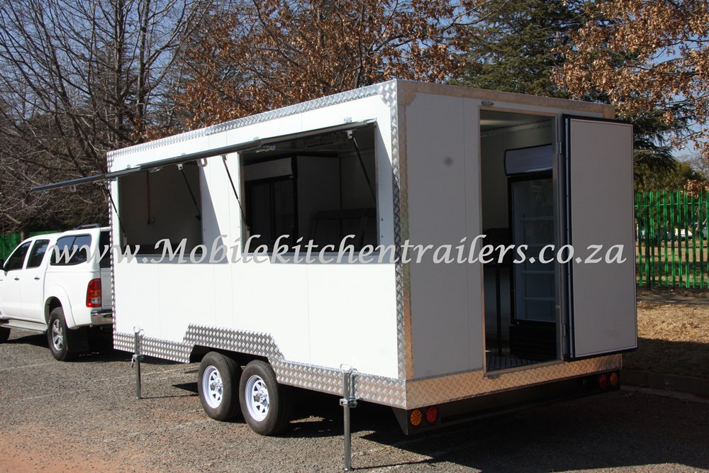 Mobile Catering Trailer Double Deluxe Model 098